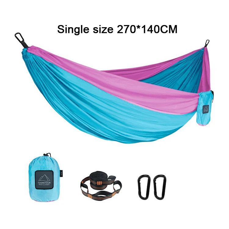 Portable Nylon Camping Hammock –