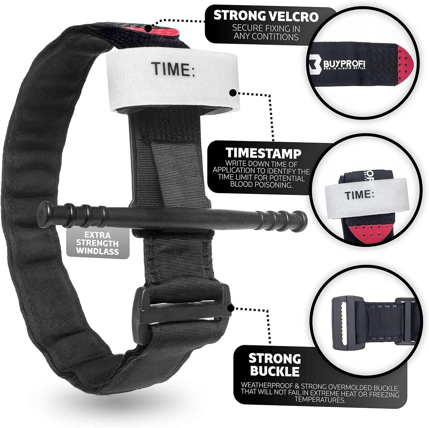 Tactical Tourniquet Strap