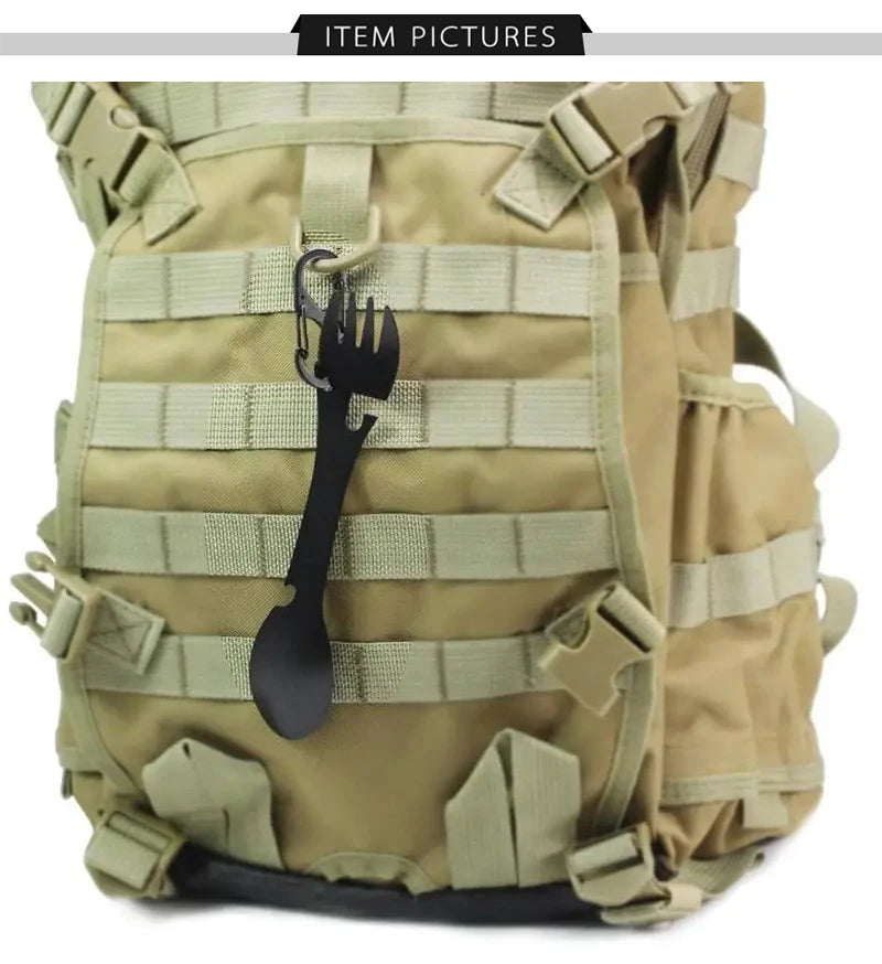 5-in-1 Camping EDC Survival Utensil Kit