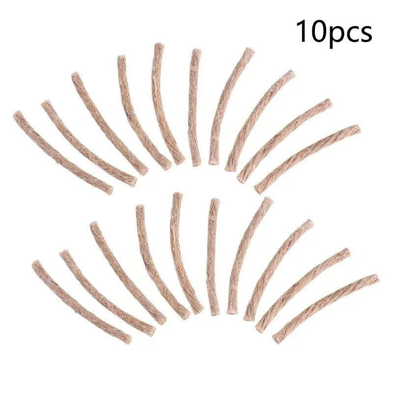 Outdoor Survival Wick Fire Starter – 10/20/30Pcs Hemp Cord