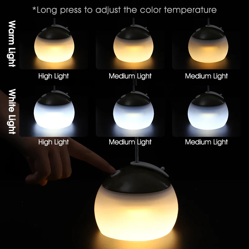 WEST BIKING USB Rechargeable Camping Lantern