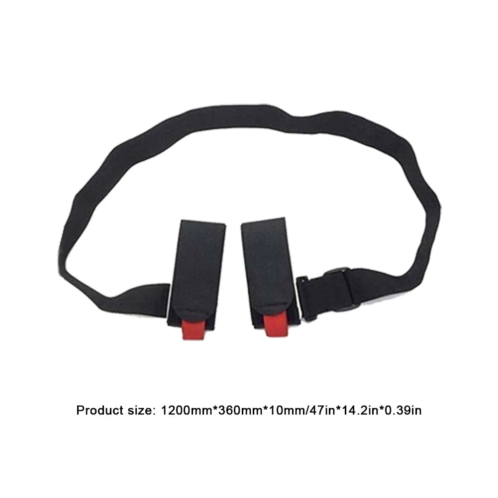 Adjustable Ski & Pole Shoulder Carrier Strap