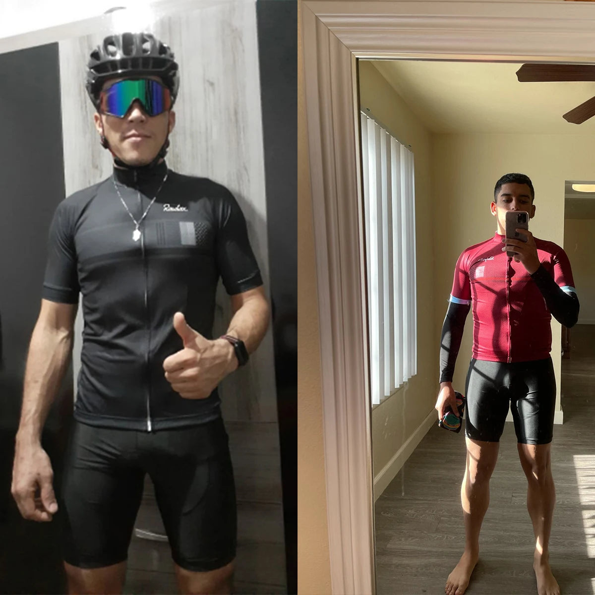 Raudax Men’s Black Cycling Jersey