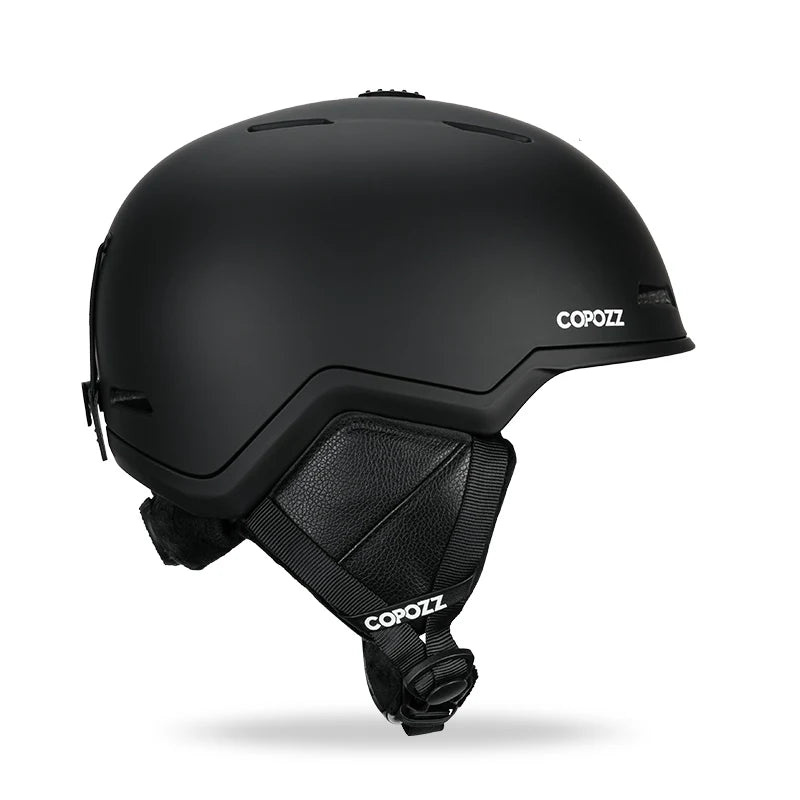 COPOZZ Half-Covered Ski & Snowboard Helmet