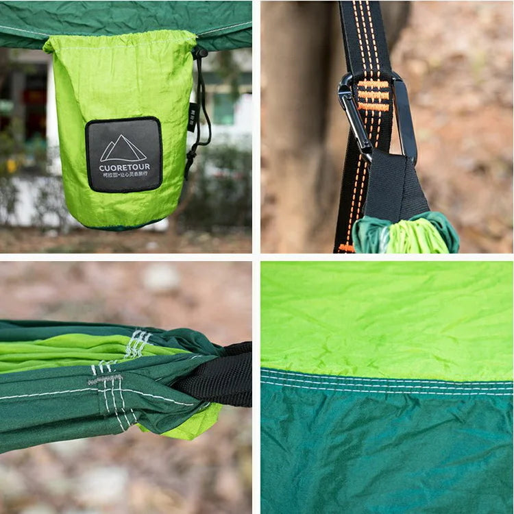 Portable Nylon Camping Hammock –