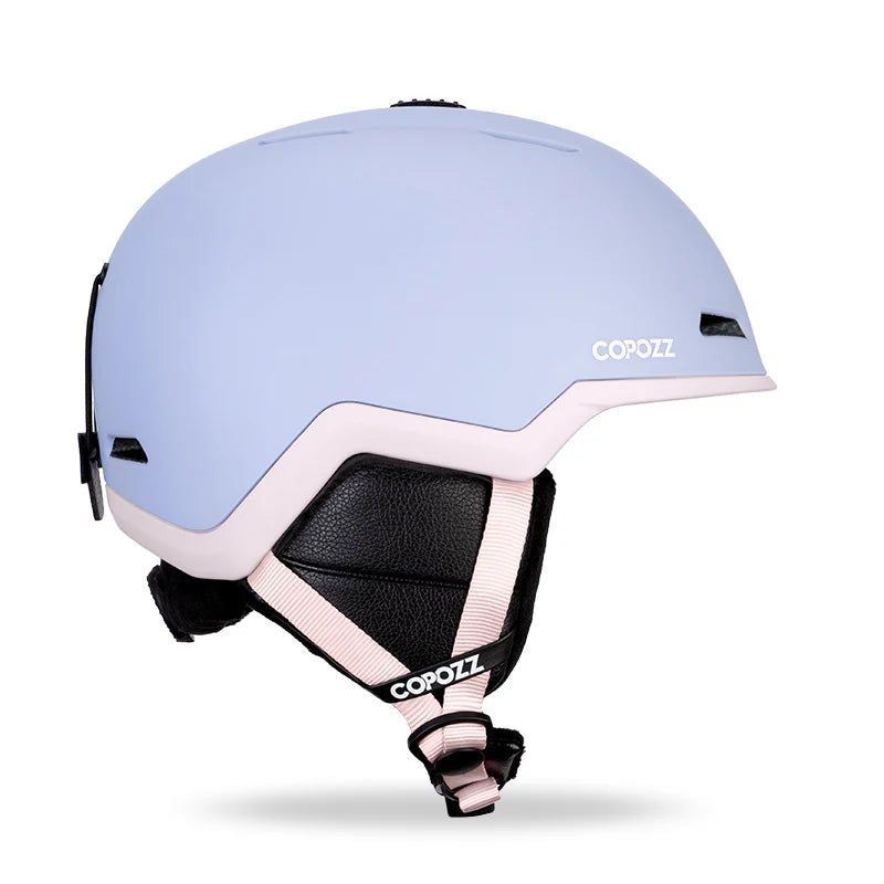 COPOZZ Half-Covered Ski & Snowboard Helmet
