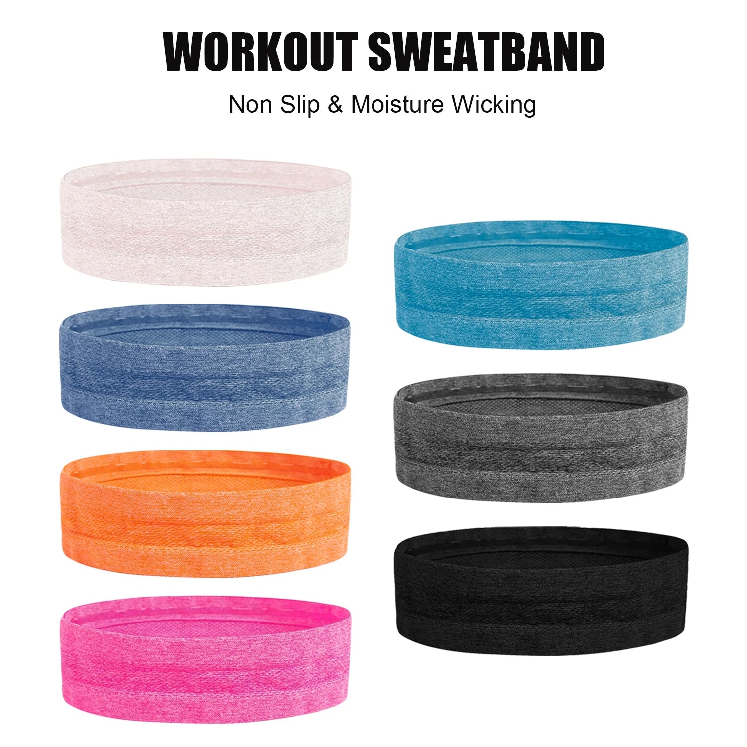 Moisture-Wicking Sports Headband