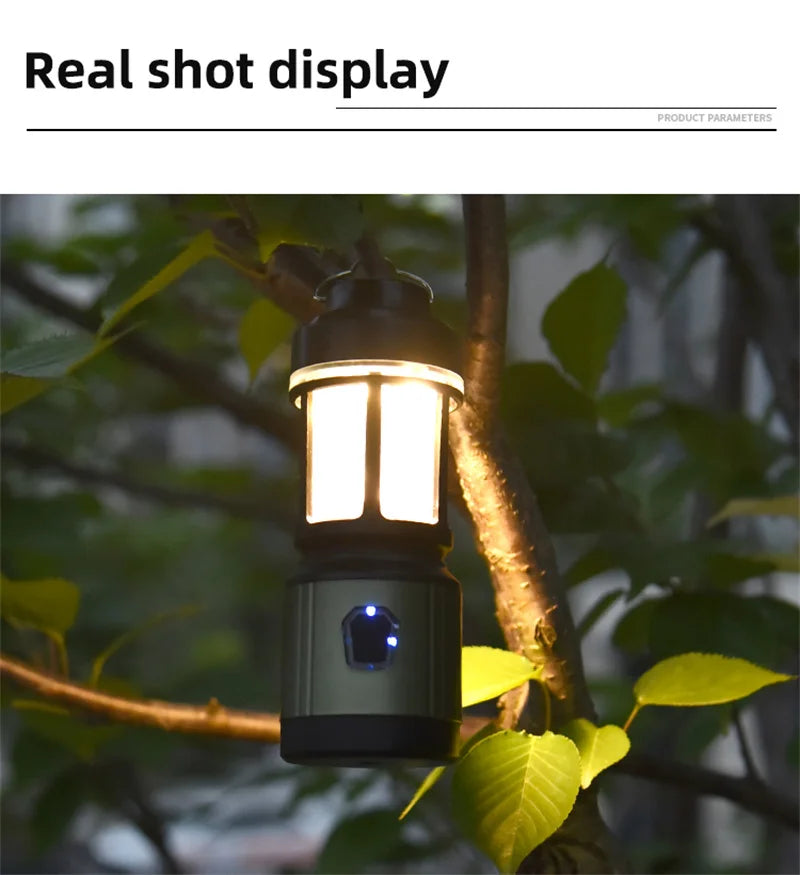 WEST BIKING USB Rechargeable Camping Lantern